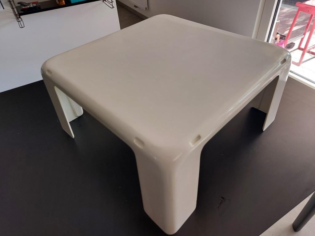 Bijzettafel Gatti Mario Bellini C&B Italia, Huis en Inrichting, Tafels | Bijzettafels, Gebruikt, Vierkant, Minder dan 45 cm, Minder dan 55 cm