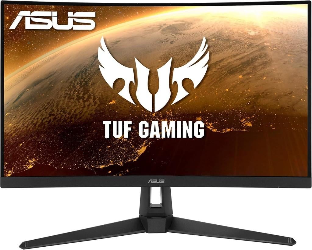 ASUS TUF Gaming incurvé - 27 pouces, Informatique & Logiciels, Moniteurs, Neuf, 101 à 150 Hz, DisplayPort, HDMI, Gaming, Haut-parleurs intégrés