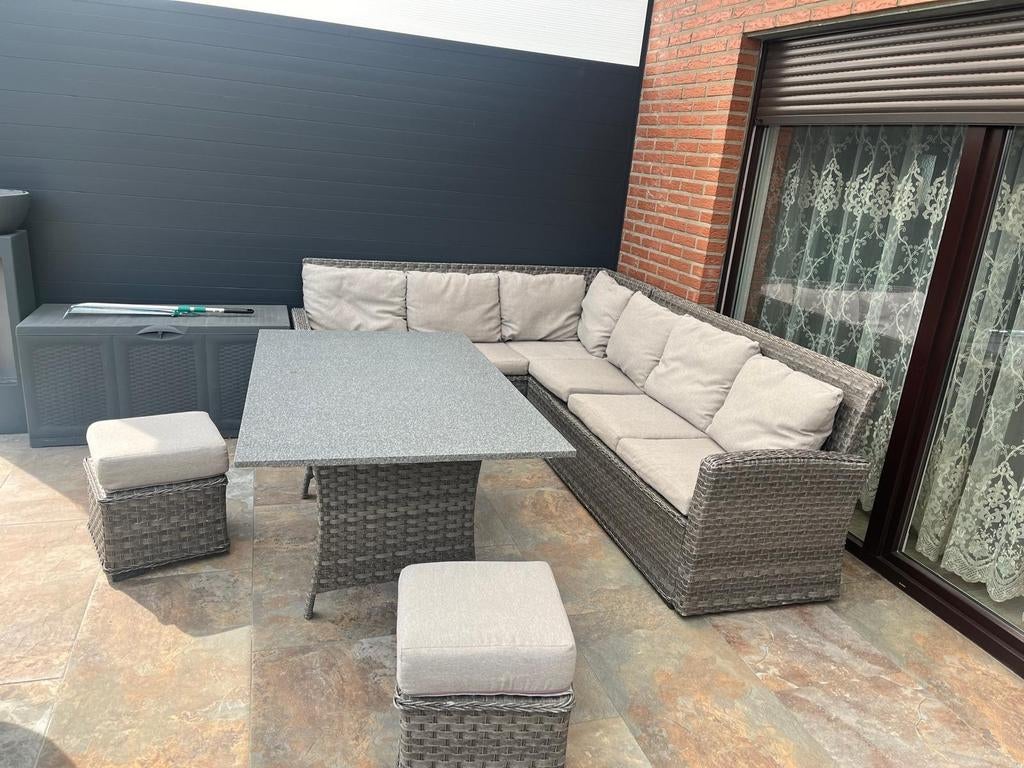 Ensemble de mobilier de jardin 2m50cm 1m90cm, Jardin & Terrasse