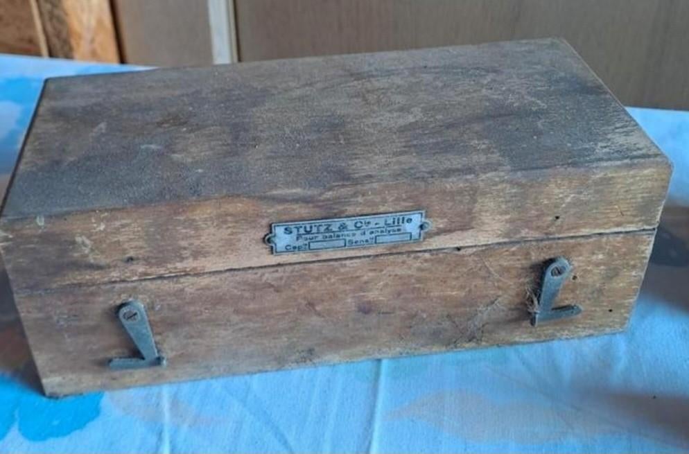 Laboratorium Gewichten Stutz & Cie Lille, Ophalen of Verzenden