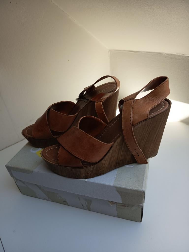 Gratis leren sleehak van het merk Sacha maat 42, Kleding | Heren, Ophalen