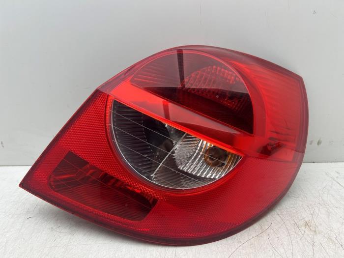 Achterlicht rechts van een Renault Clio, Gebruikt, -, Renault, -