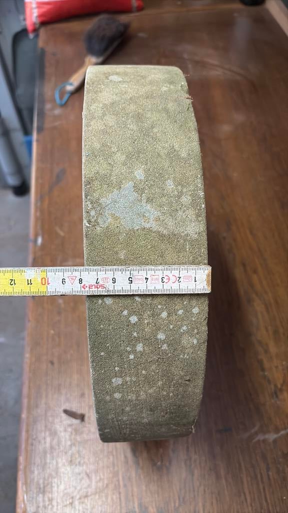 Wetsteen slijpsteen, Ophalen