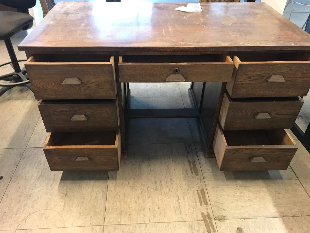 Antiek houten bureau, Antiek, Ophalen