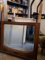 Antieke spiegel, Antiek en Kunst, Ophalen, 100 tot 150 cm, Minder dan 100 cm