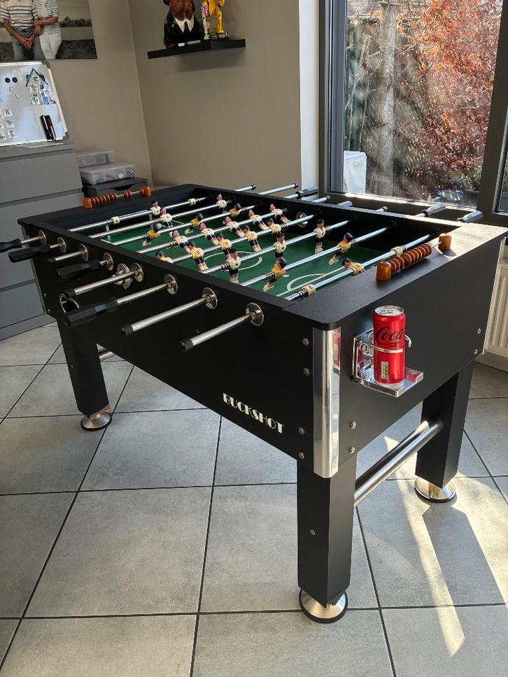 Tafelvoetbal buckshot, Sports & Fitness, Billards & Billards américains, Utilisé, Enlèvement