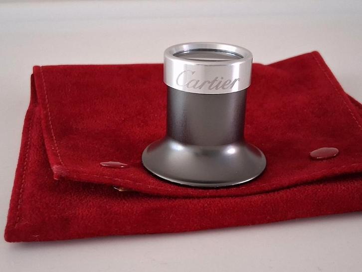 Loup Original de l'horloger Cartier, édition limitée ZGAN., Hobby & Loisirs créatifs, Loupes & Lampes loupes, Comme neuf, Loupe