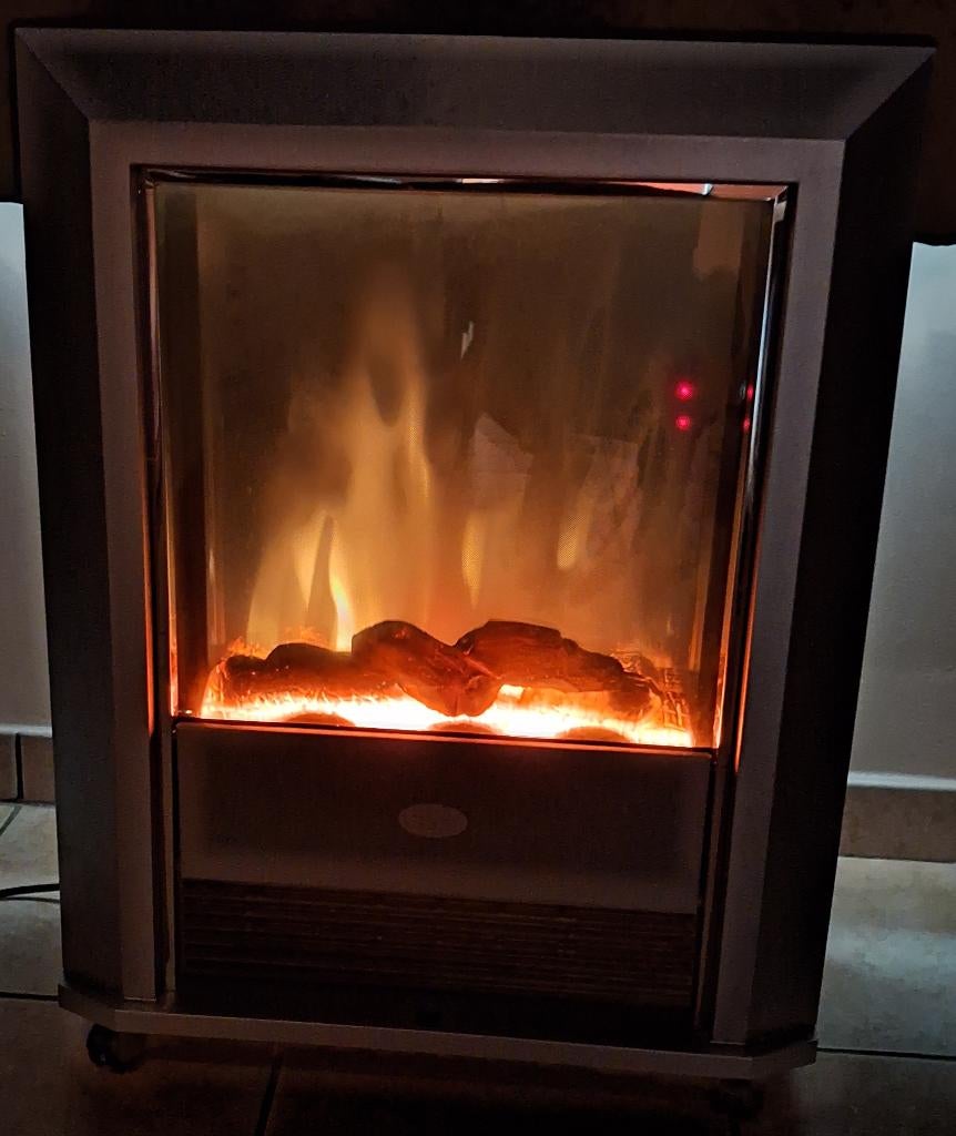 cheminée électrique, Maison & Meubles, Cheminées, Enlèvement, Comme neuf, Cheminée électrique