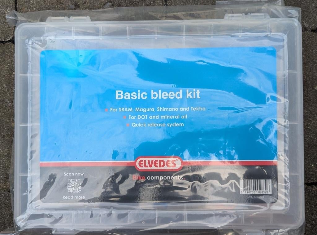 Elvedes, kit Bleed de base, Vélos & Vélomoteurs, Enlèvement ou Envoi, Neuf