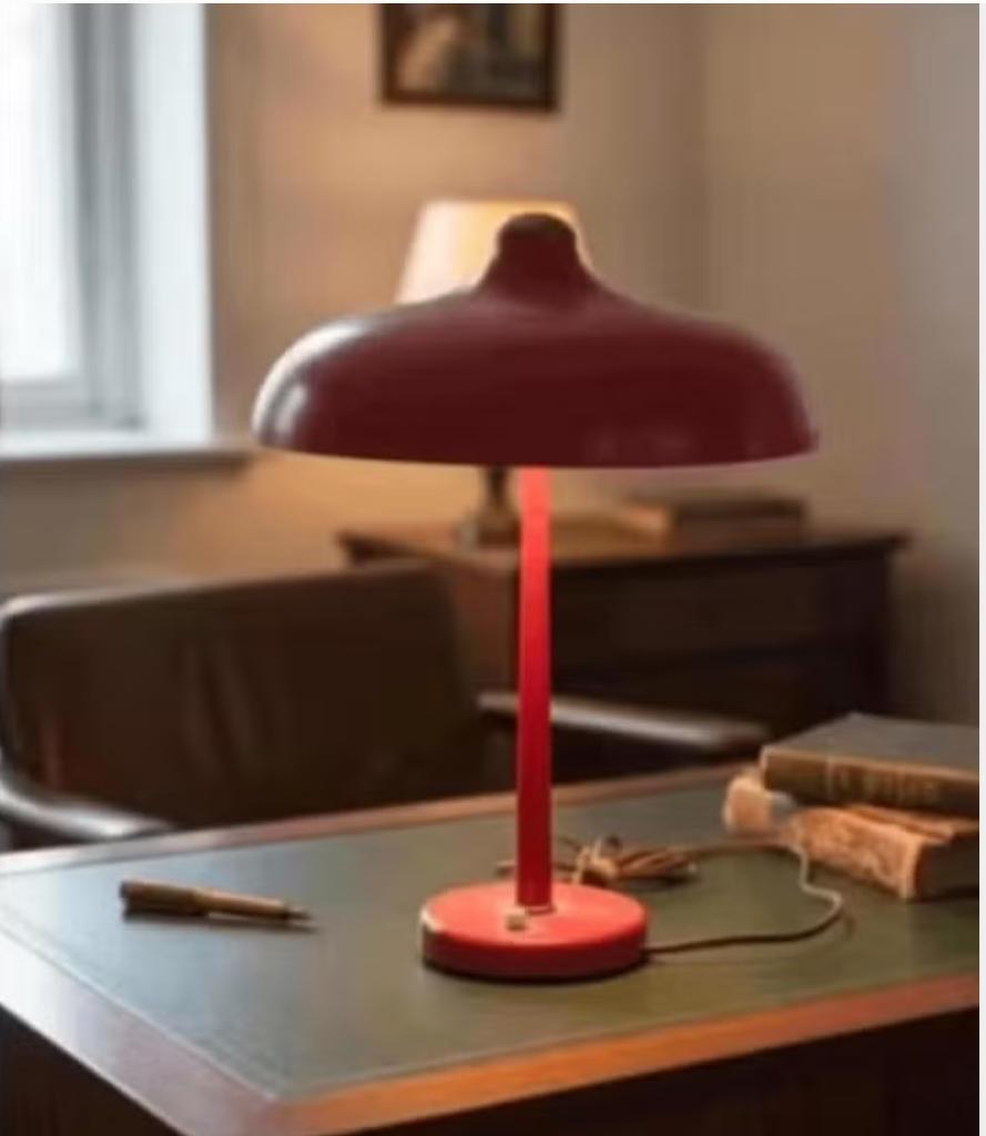 1950s vintage Bauhaus Style Desk Lamp, Huis en Inrichting, Lampen | Hanglampen, Gebruikt, Metaal, Ophalen