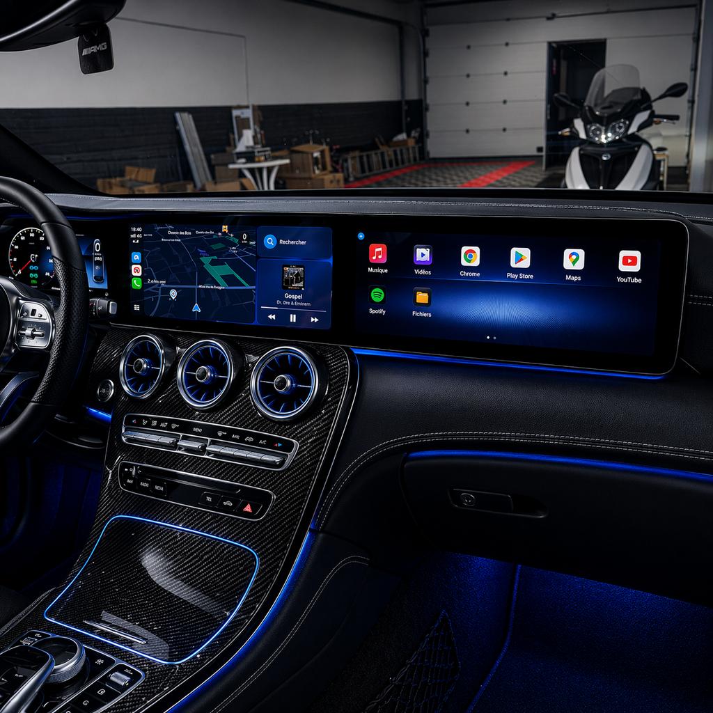 Double Écran Carplay Mercedes, Enlèvement ou Envoi, Comme neuf