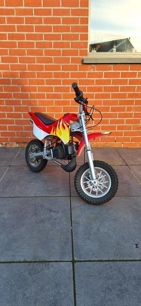 Pitbike 50cc, Fietsen en Brommers, Minibikes, Midibikes en Pitbikes, Zo goed als nieuw, Pitbike, Ophalen