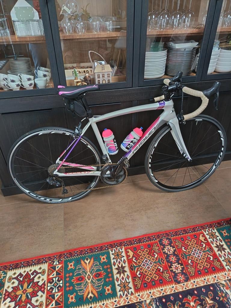 RIDLEY LIZ dames koersfiets met electrische versnellingen, Ophalen