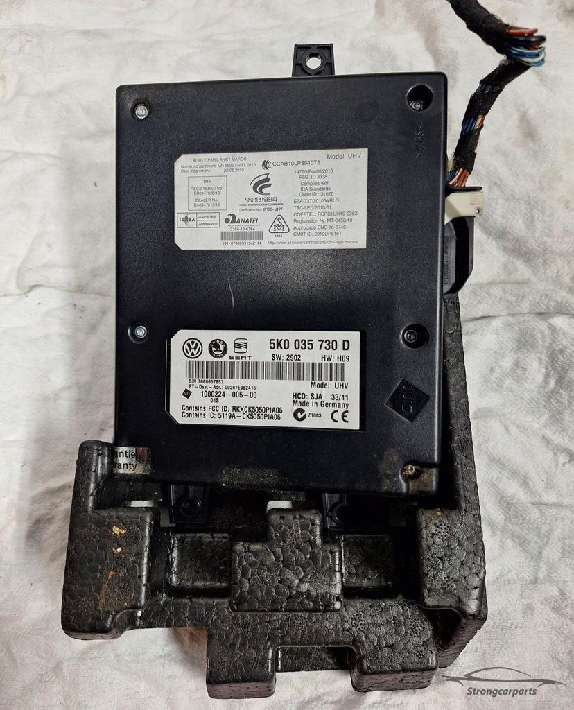 Bluetooth Module 5K0035730D VW Golf 6 VI inclusief schuim, Enlèvement ou Envoi, -, -, -