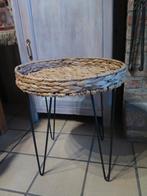 petite table de salon, Moins de 50 cm, Rond, Enlèvement, Utilisé