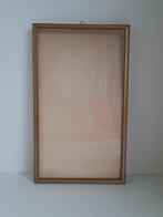 Langwerpige, houten kader, Huis en Inrichting, Woonaccessoires | Lijsten, Minder dan 50 cm, Ophalen of Verzenden, Zo goed als nieuw