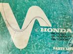 Onderdelenboek Honda Goldwing GL-1, Ophalen of Verzenden, Honda