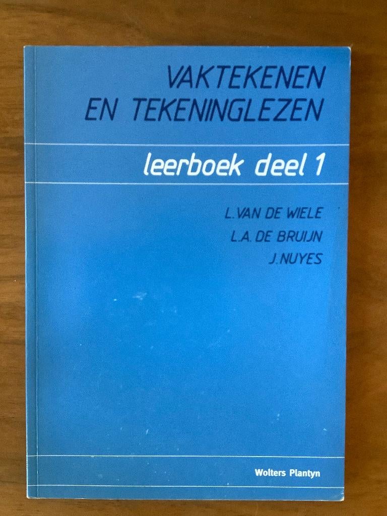 Vaktekenen en tekeninglezen, Livres, Livres scolaires, Enlèvement, Comme neuf, Van de WIele, De Bruijn, Nuyes
