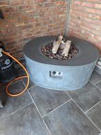 Vuurhaard op gas, Ophalen