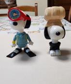 2 Snoopyspopjes 18 cm hoog samen 1 €, Enfants & Bébés, Jouets | Figurines, Comme neuf, Enlèvement