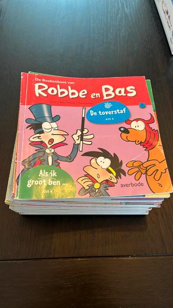 38 Robbe en Bas boekjes, Enlèvement, Utilisé, Diverse auteurs, Cartoons ou Dessins humoristiques