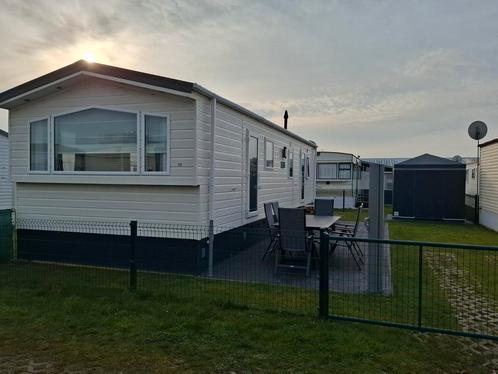 Te huur nieuwe stacaravan op Costa ( Bredene), Caravans en Kamperen, Stacaravans, Ophalen