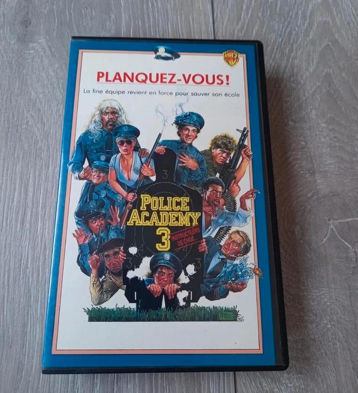 Vhs Police academy 3, CD & DVD, VHS | Film, Utilisé, Comédie, Enlèvement