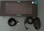 Clavier Logitech G-PRO + g402, Computers en Software, Ophalen, Azerty, Zo goed als nieuw