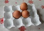 Rangement en faïence pour 12 oeufs, Maison & Meubles, Cuisine | Vaisselle, Enlèvement, Utilisé