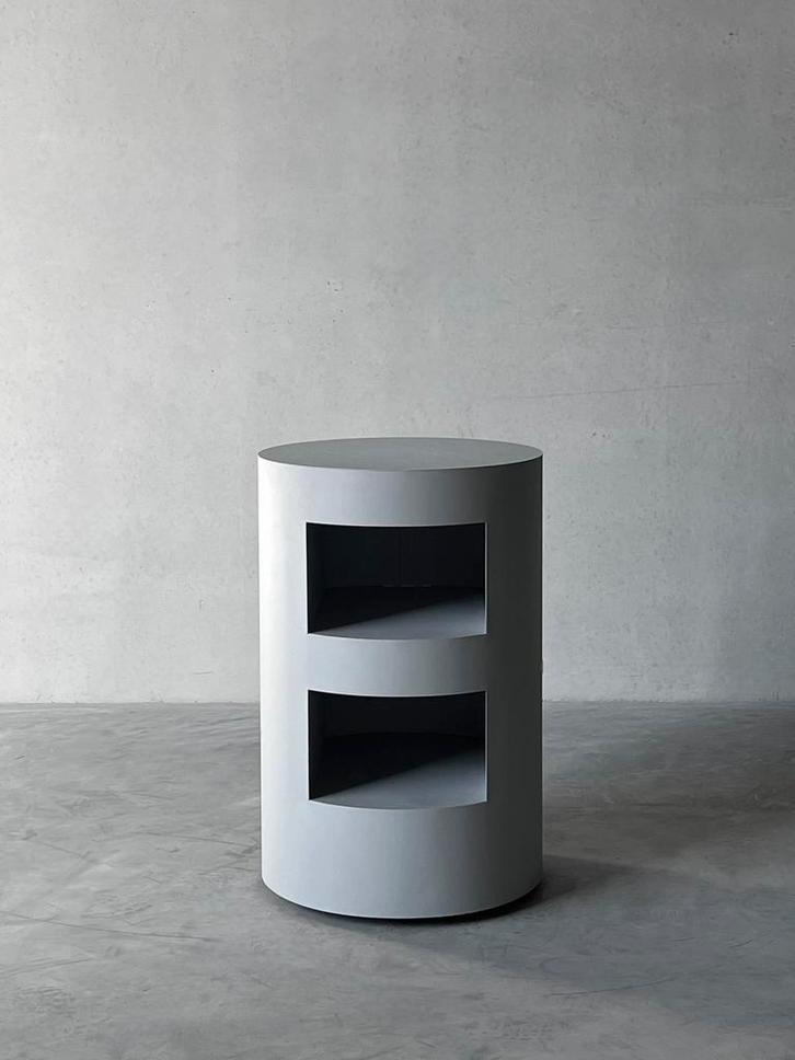 Vintage space age metalen kast, Huis en Inrichting, Kasten | Stellingkasten, Zo goed als nieuw, Ophalen