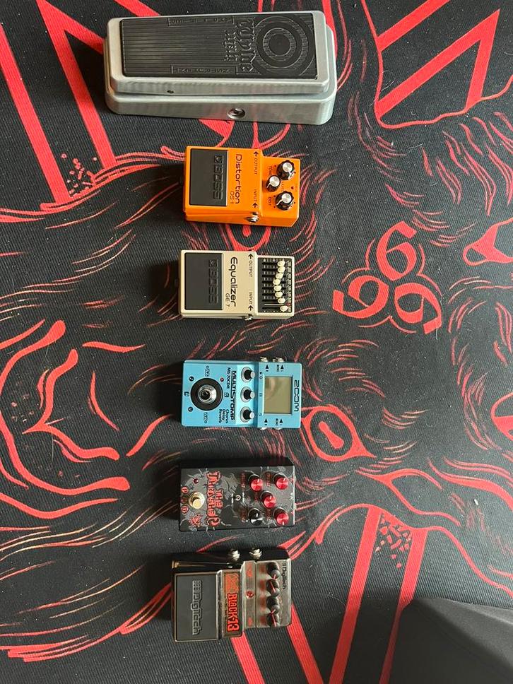 Lot effecten en wireless, Muziek en Instrumenten, Effecten, Zo goed als nieuw, Ophalen