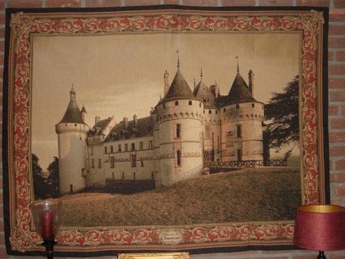 GROOT NIEUW WANDKLEED kasteel Chaumont gobelin Flamant, Huis en Inrichting, Woonaccessoires | Wanddecoraties, Nieuw, Ophalen of Verzenden