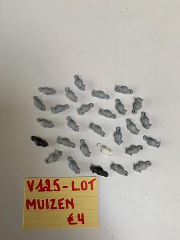 PLAYMOBIL V125: LOT MUIZEN beschikbaar voor biedingen