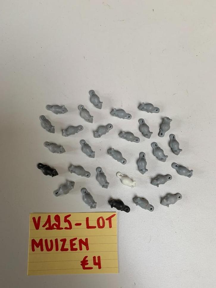 PLAYMOBIL V125: LOT MUIZEN, Kinderen en Baby's, Speelgoed | Playmobil, Ophalen of Verzenden