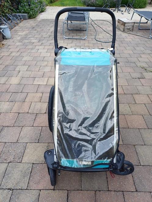 Fietskar Thule, Fietsen en Brommers, Fietsaccessoires | Aanhangwagens en Karren, Gebruikt, Aanhangfiets, Minder dan 20 kg, Vering
