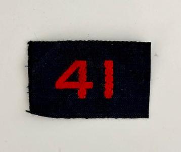 WW2 RARE 41 royal marines commando title cash tape beschikbaar voor biedingen