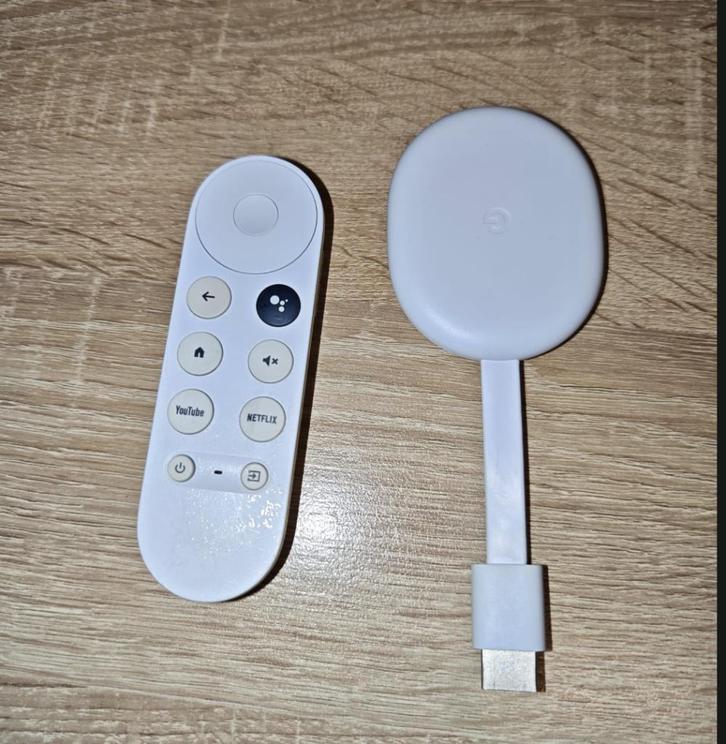 Google Chromecast with Google TV 4K – Model GZRNL, Audio, Tv en Foto, Mediaspelers, Zo goed als nieuw, HDMI, Ophalen