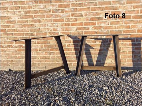2 nieuwe tafelpoten in IPE80 - 89 cm breed x 72 cm hoog, Huis en Inrichting, Tafelonderdelen, Nieuw, Tafelpoot, 200 cm of meer
