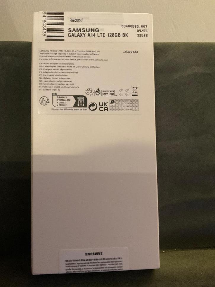 Smartphone Samsung A14 LTE te koop, Telecommunicatie, Mobiele telefoons | Samsung, Zo goed als nieuw, Galaxy A, 128 GB, Zonder abonnement