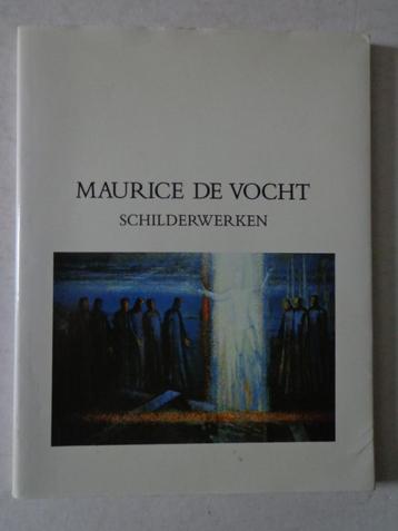 kunstboek Maurice De Vocht schilderwerken E. Badelt 1987