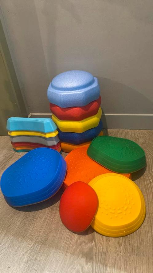 Uitgebreide set stapstenen, Kinderen en Baby's, Speelgoed | Bouwstenen, Nieuw, Ophalen of Verzenden
