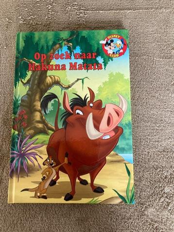 Boekje Disney Boekenclub : Op zoek naar Hakuma Matata.