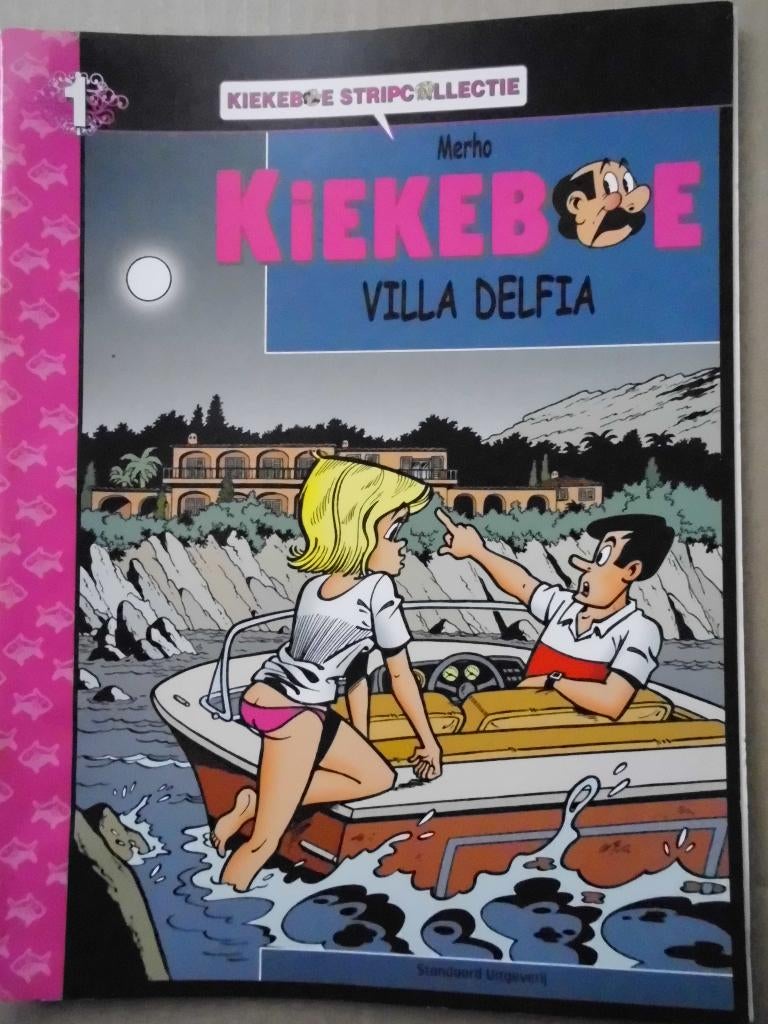 Kiekeboe Stripcollectie - Villa Delfia, Enlèvement ou Envoi, Merho - kiekeboe, Une BD, Utilisé