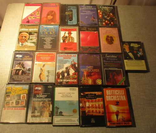 21 Originele Cassettebandjes - allerlei muziek, Cd's en Dvd's, Cassettebandjes, Zo goed als nieuw, 2 t/m 25 bandjes, Ophalen of Verzenden
