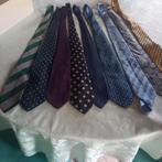 9 dassen 100% zijde, Kleding | Heren, Stropdassen, Ophalen of Verzenden, Zo goed als nieuw