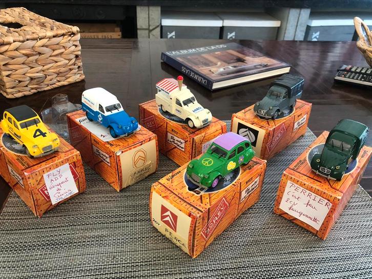 collection norev citroen 2cv 1/43, Hobby en Vrije tijd, Modelauto's | 1:43, Zo goed als nieuw, Auto, Norev, Ophalen