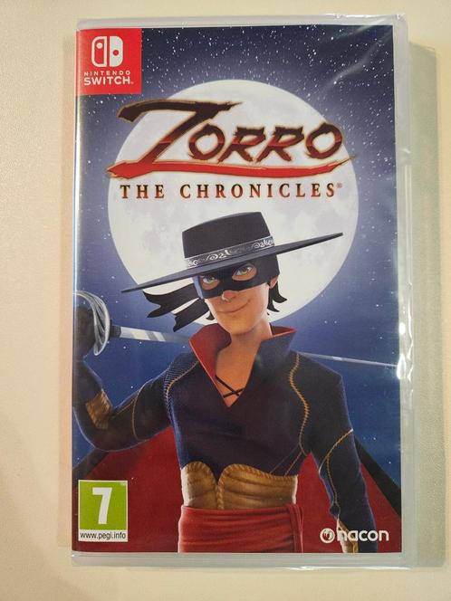Zorro The Chronicles / Switch (Nieuw), Consoles de jeu & Jeux vidéo, Jeux | Nintendo Switch, Neuf, Aventure et Action, 1 joueur