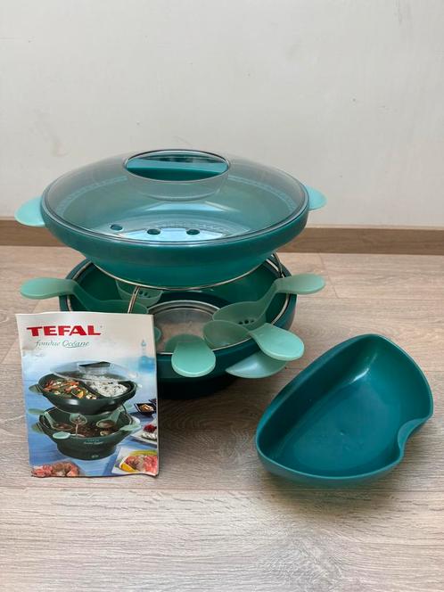 Fondueset Tefal Océane als nieuw in de doos, Elektronische apparatuur, Fonduesets, Zo goed als nieuw, Fondueset, Elektrisch, Ophalen of Verzenden