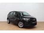 Opel Crossland X 1.2T Edition+gps+park pilot achteraan, Auto's, Opel, Zwart, 1245 kg, Bedrijf, 5 deurs