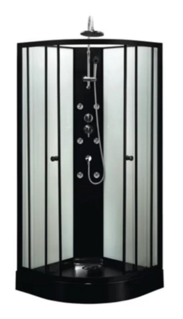 Douchecabine, Doe-het-zelf en Bouw, Sanitair, Gebruikt, Douche, Glas, Ophalen